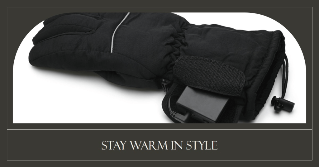 Stay Warm in Style with Rechargeable Heated Gloves