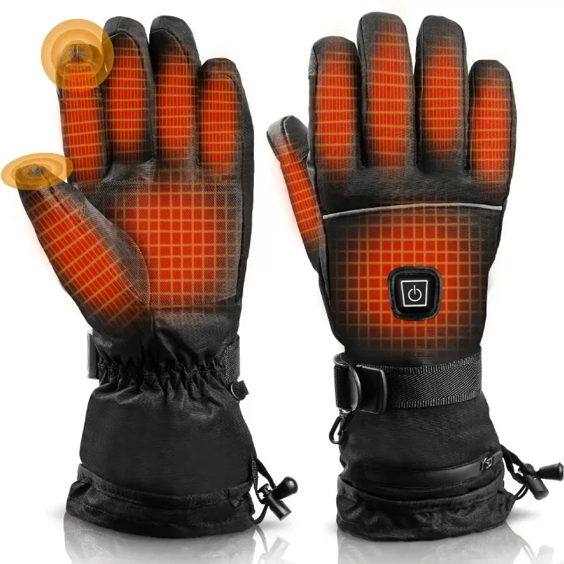 The rechargeable heated gloves