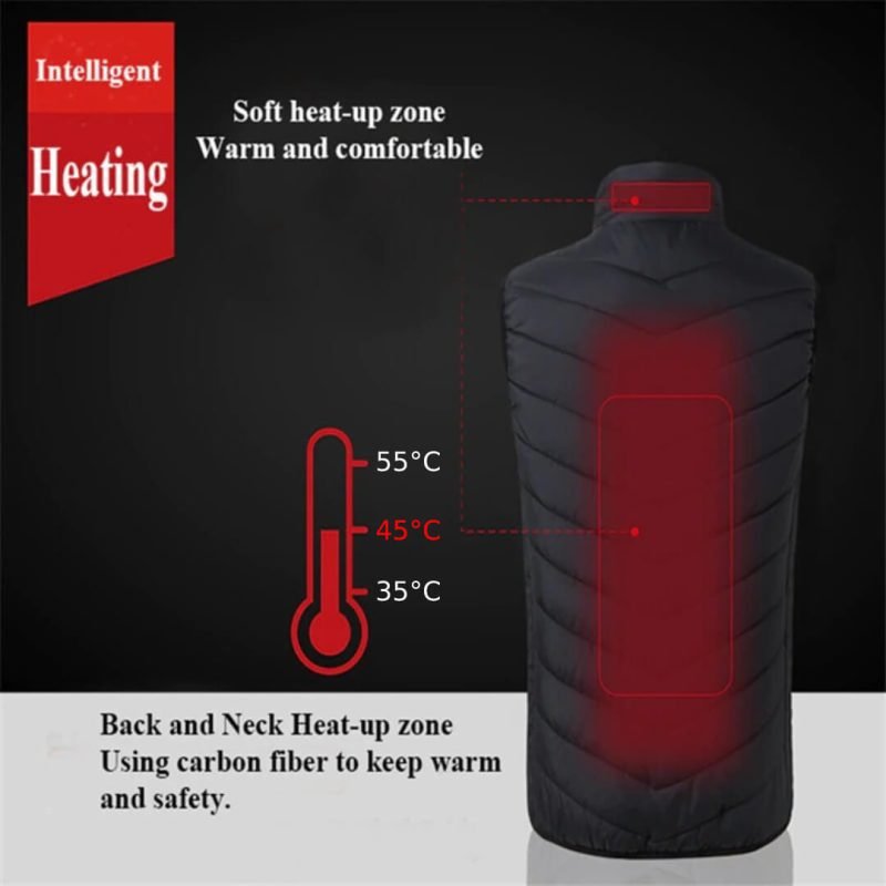 Rechargeable Heated Vest 144 1